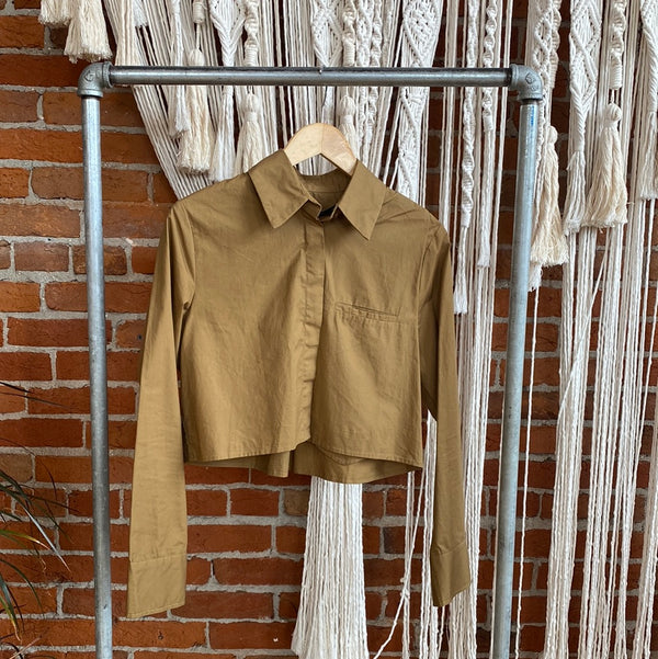 Deluc Honeybus Cropped Shirt