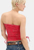 BDG Ruched Tapestry Tube Top
