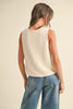 Miou Muse Tied Front Vest