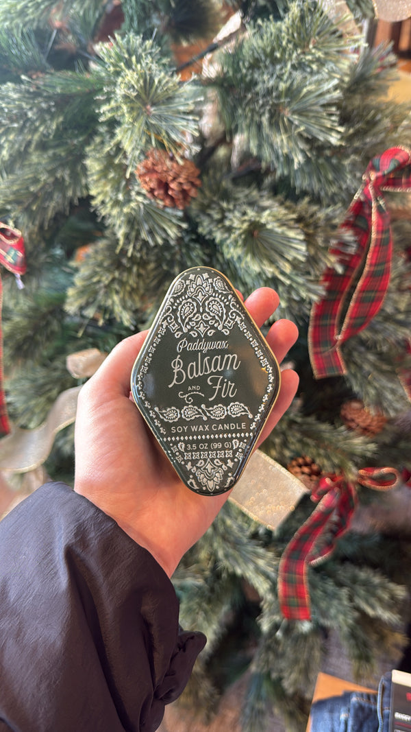 Paddywax Bandana Tin Candle