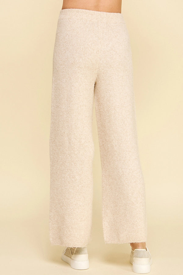 Pinch Sweater Wide Leg Pant