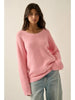 Promesa Fuzzy Drop Shoulder Sweater