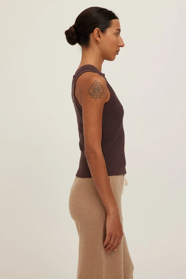 Project Player Racerback Rib Tank