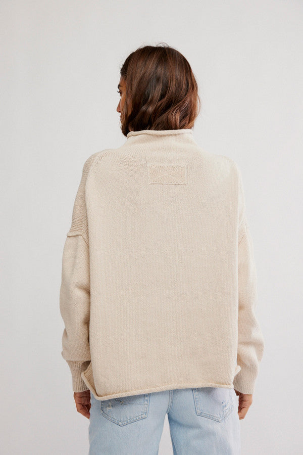 Free People Torres Roll Neck Sweater