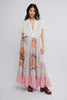 Free People Santa Eulalia Printed Maxi Skirt