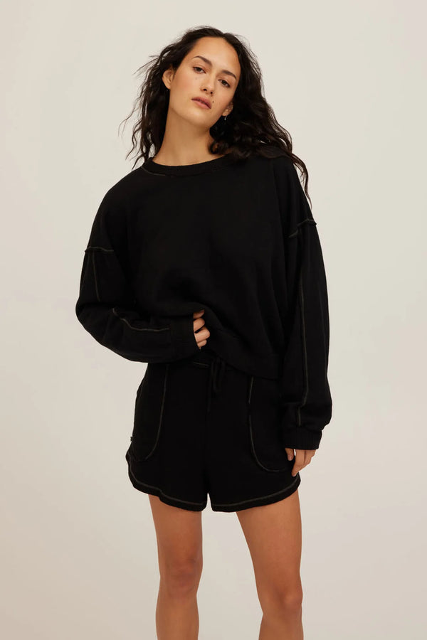 Project Greene Contrast Crew Neck Sweatshirt