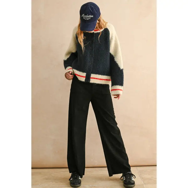 Miou Muse Bomber Sweater Jacket