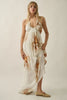 Promesa FLoral Crepe Halter Dress