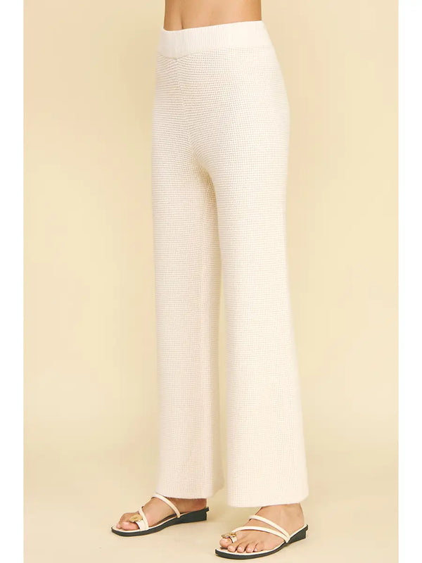 Pinch Waffle Knit Pant