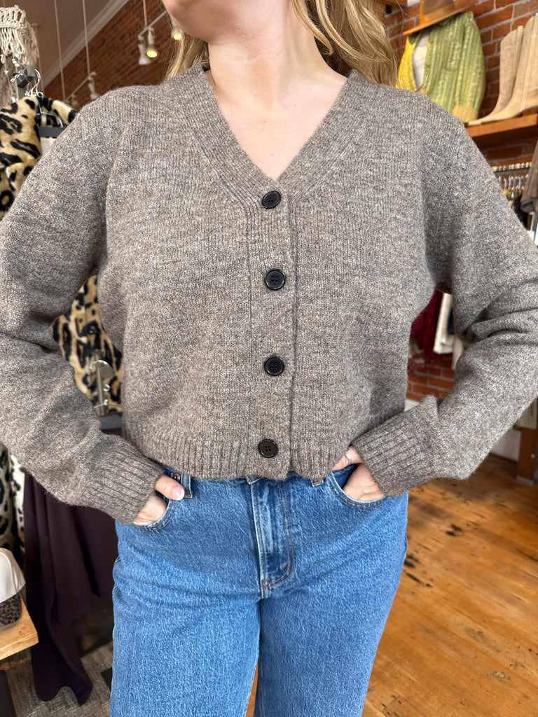 A.Ren Button Down Cardigan