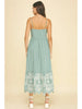 Pinch Gingham Eylet Dress