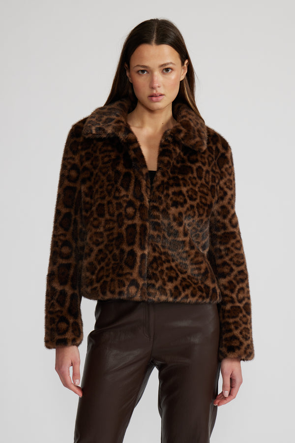 Lucy Paris Bambi Faux Fur Jacket