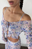 Only Hearts Pink Violet Meadow Cardi