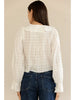 Storia Ruffled V-Neck Blouse