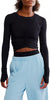 Free People Tempo Ruched Long Sleeve