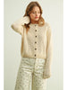 Miou Muse Button Front Knitted Cardigan
