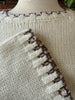 Sage Reyna Contrast Stitch Detail Sweater