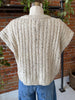 S&S Effortless Cable Knit Sweater Tank