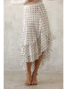 Storia Pola Dot Tiered Skirt