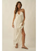 Promesa Cotton Gauze Halter Dress