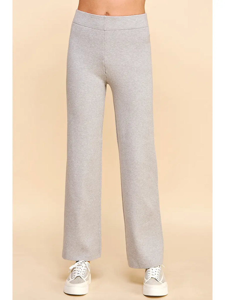 Pinch Straight Leg Sweater Pants