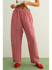 Miou Muse Gingham Pattern Pant