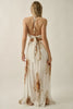 Promesa FLoral Crepe Halter Dress