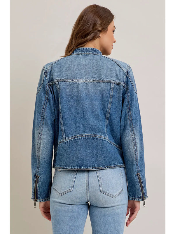 Hidden Classic Biker Jacket