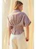 Miou Muse Striped Blouse