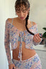 Only Hearts Pink Violet Meadow Cardi