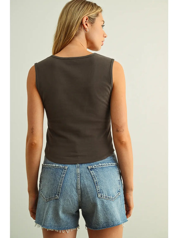 Miou Muse Square Neck Tank