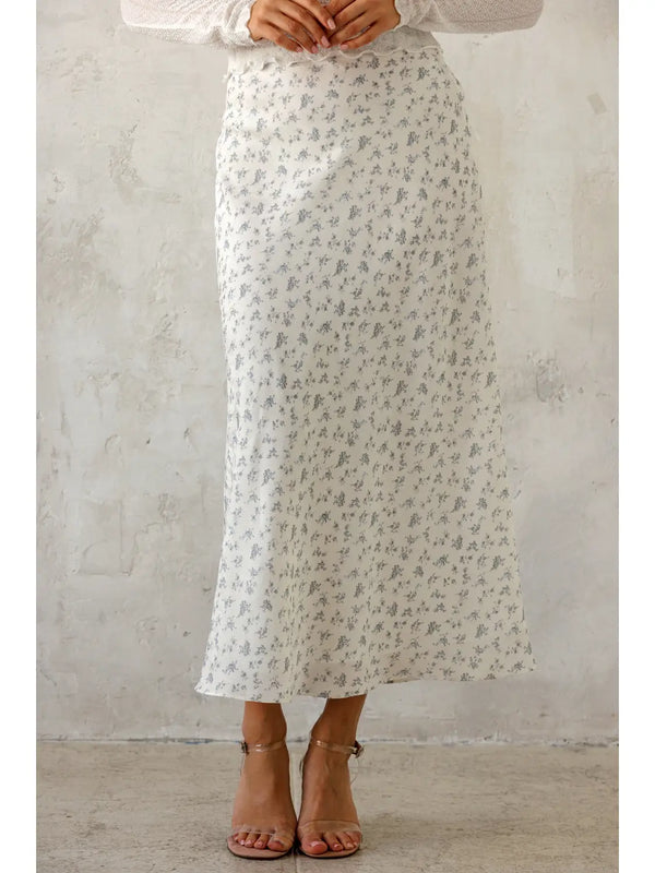 Storia Ditsy Floral Midi Skirt