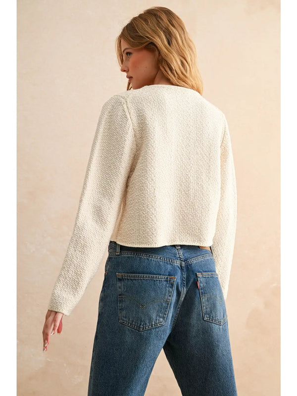 Miou Muse Two Tone Cardigan