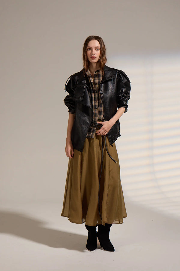 Deluc Misti Vegan Leather Jacket