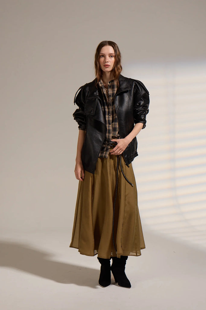 Deluc Misti Vegan Leather Jacket