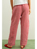 Miou Muse Gingham Pattern Pant