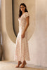Storia Floral V-Neck Midi Dress