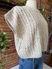 S&S Effortless Cable Knit Sweater Tank