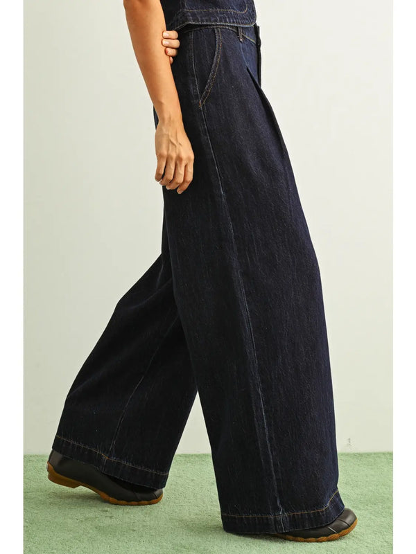 Miou Muse Wide Leg Denim Pant