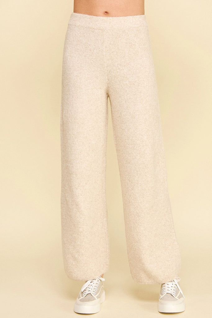 Pinch Sweater Wide Leg Pant