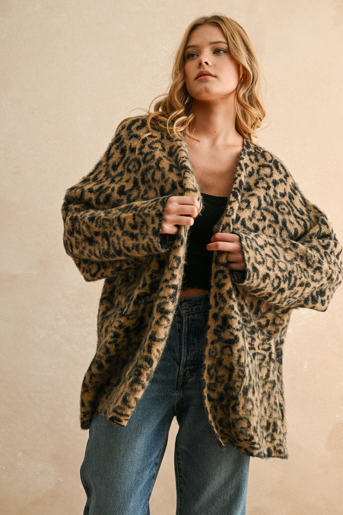 Miou Muse Leopard Cardigan