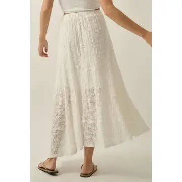 Promesa Floral Lace Skirt