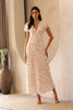 Storia Floral V-Neck Midi Dress