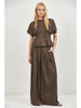A.Ren Woven Wide Leg Pant