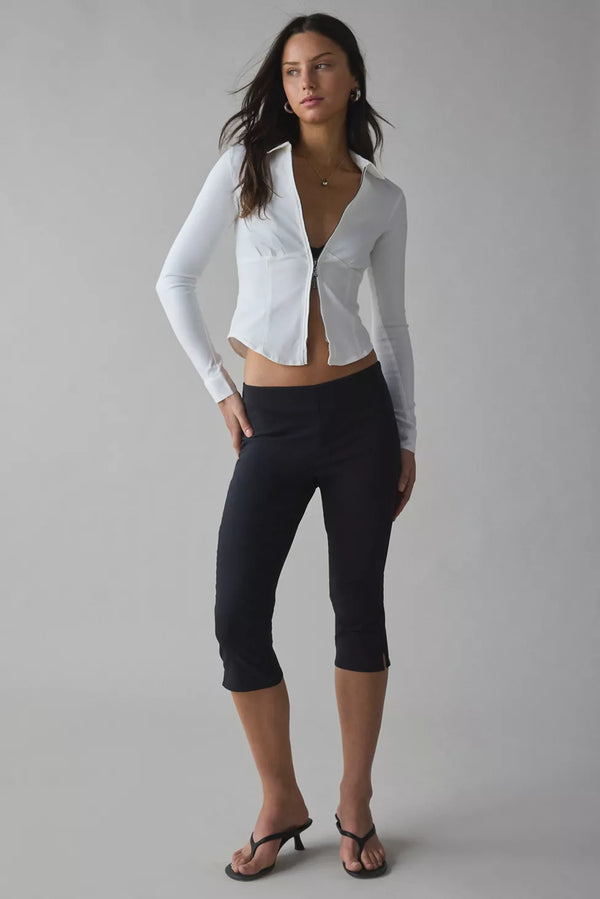 BDG Hailey Zip Shirt