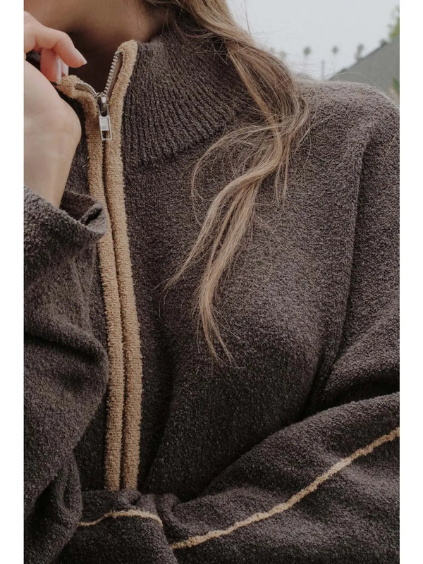 Promesa Textured Knit Half-Zip