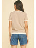 Pinch Double Layered Knit Top