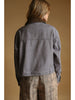 Miou Muse Collar Contrasted Utility Jacket