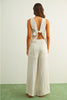 Miou Muse Jacquard Linen Pant