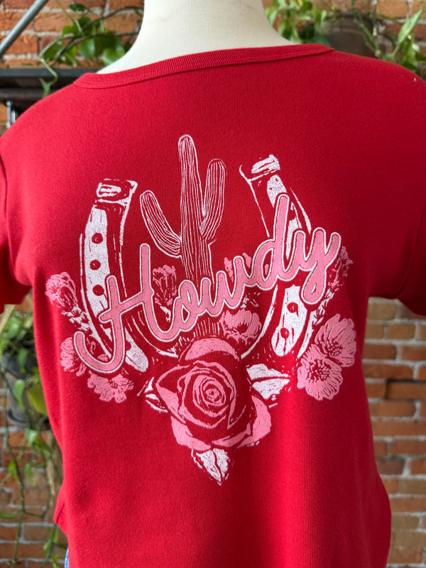 GD Howdy Horseshoe Tee